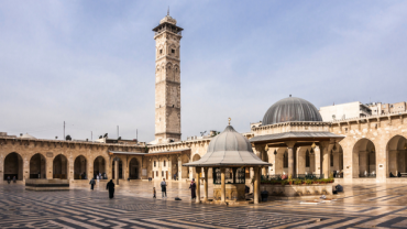 الجامع الأموي الكبير في حلب تحفة معمارية